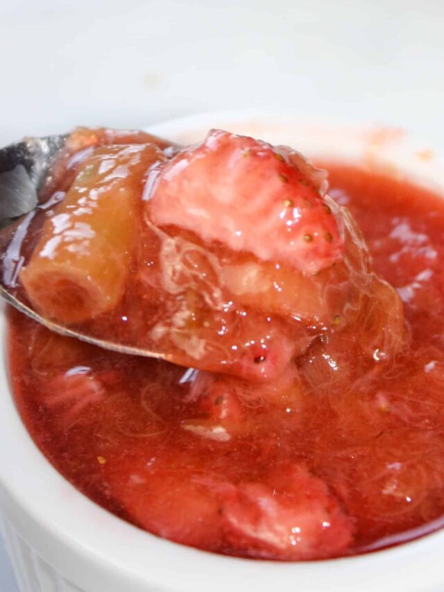 Strawberry Rhubarb Sauce Recipe