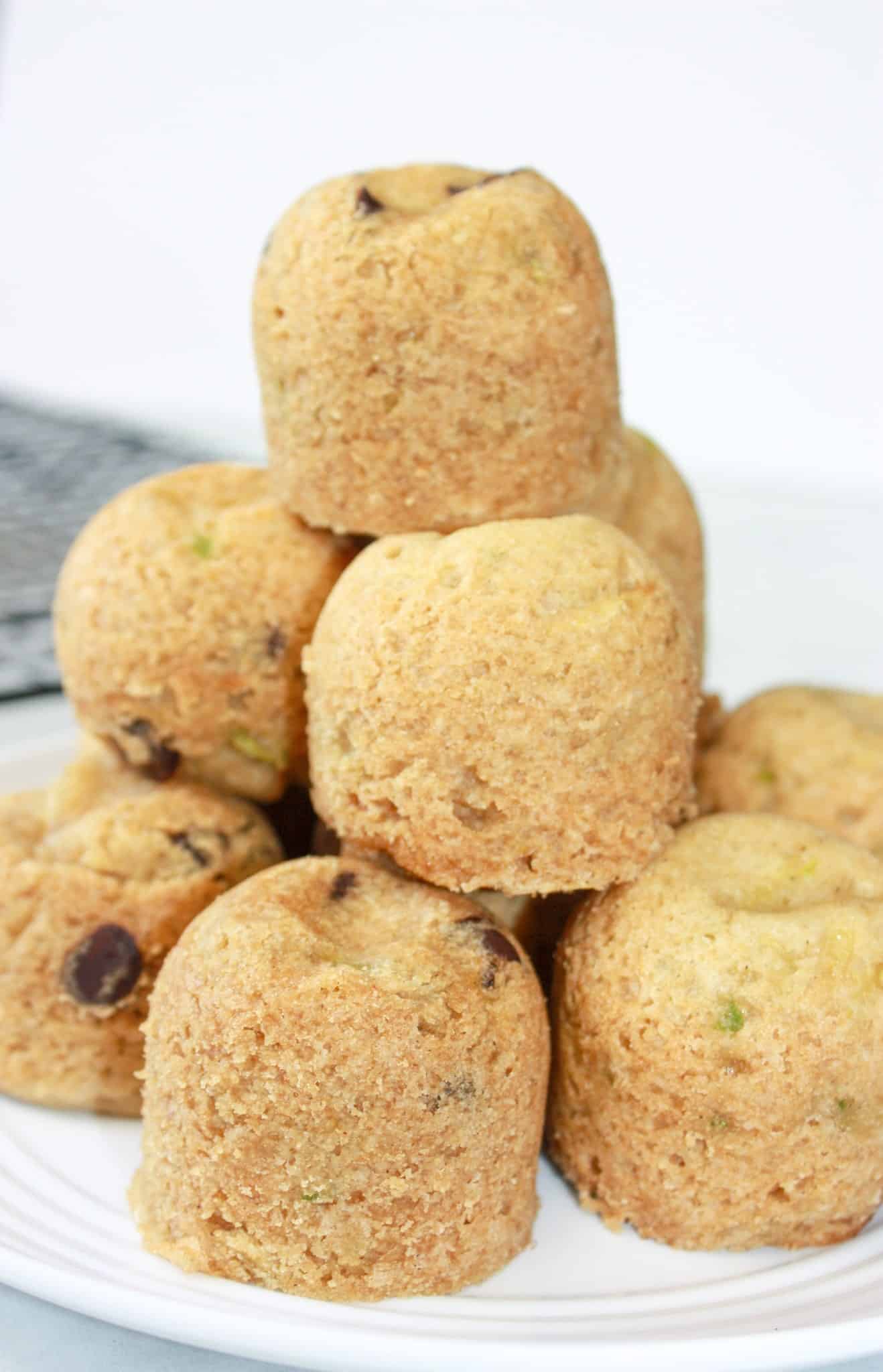 Instant Pot Zucchini Bites are a tasty, moist pressure cooker treat to serve up for breakfast or as a snack.