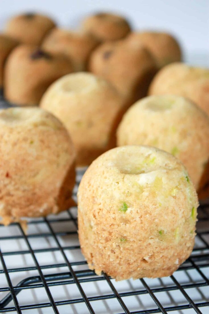 Instant Pot Zucchini Bites are a tasty, moist pressure cooker treat to serve up for breakfast or as a snack.