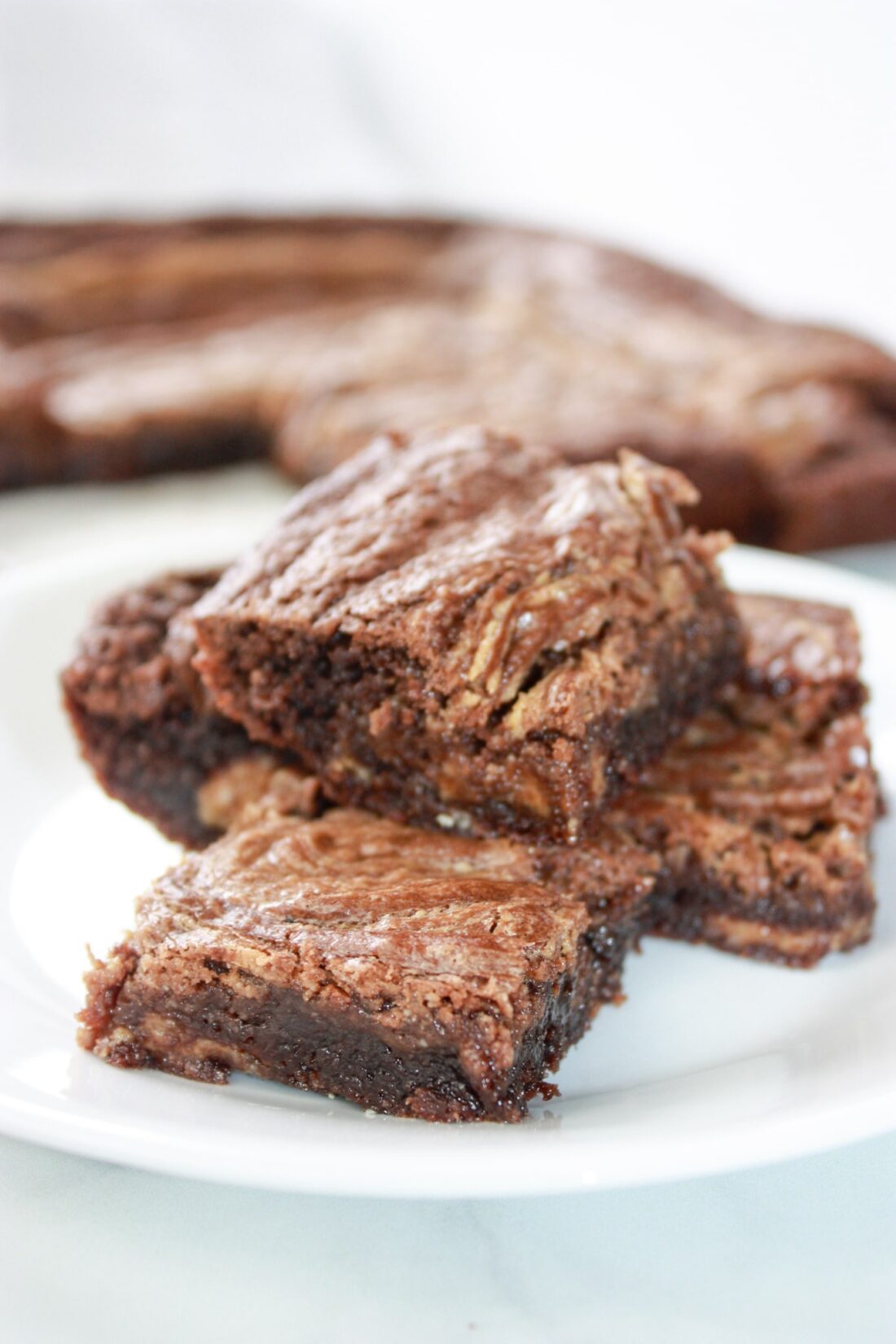 Peanut Butter Brownies with Almond Flour Kiss Gluten Goodbye