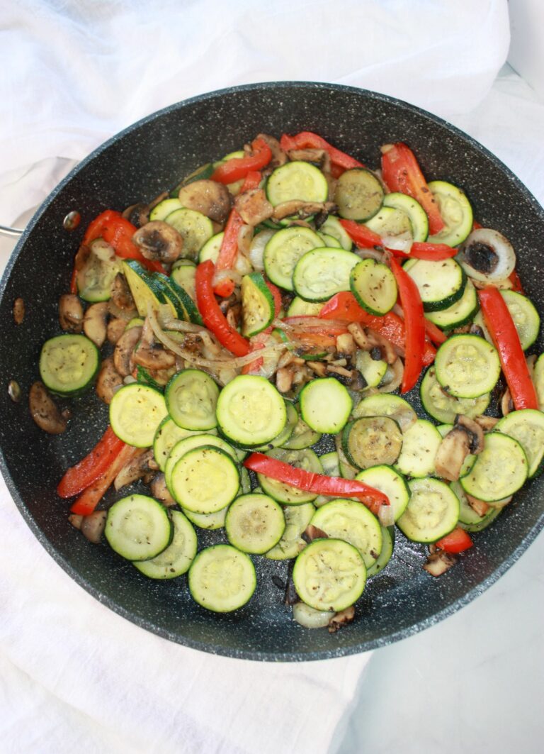 Zucchini Stir Fry is an easy side dish recipe that provides a great way to incorporate this seasonal vegetable into  your menu options.