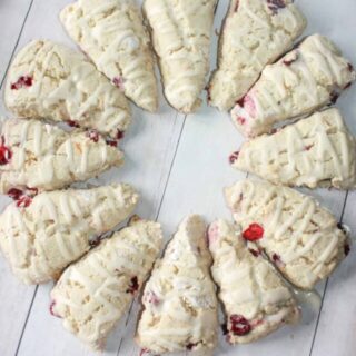 Orange Cranberry Scones are an easy baking recipe with a light, fluffy texture and these gluten free gems are loaded with flavour.