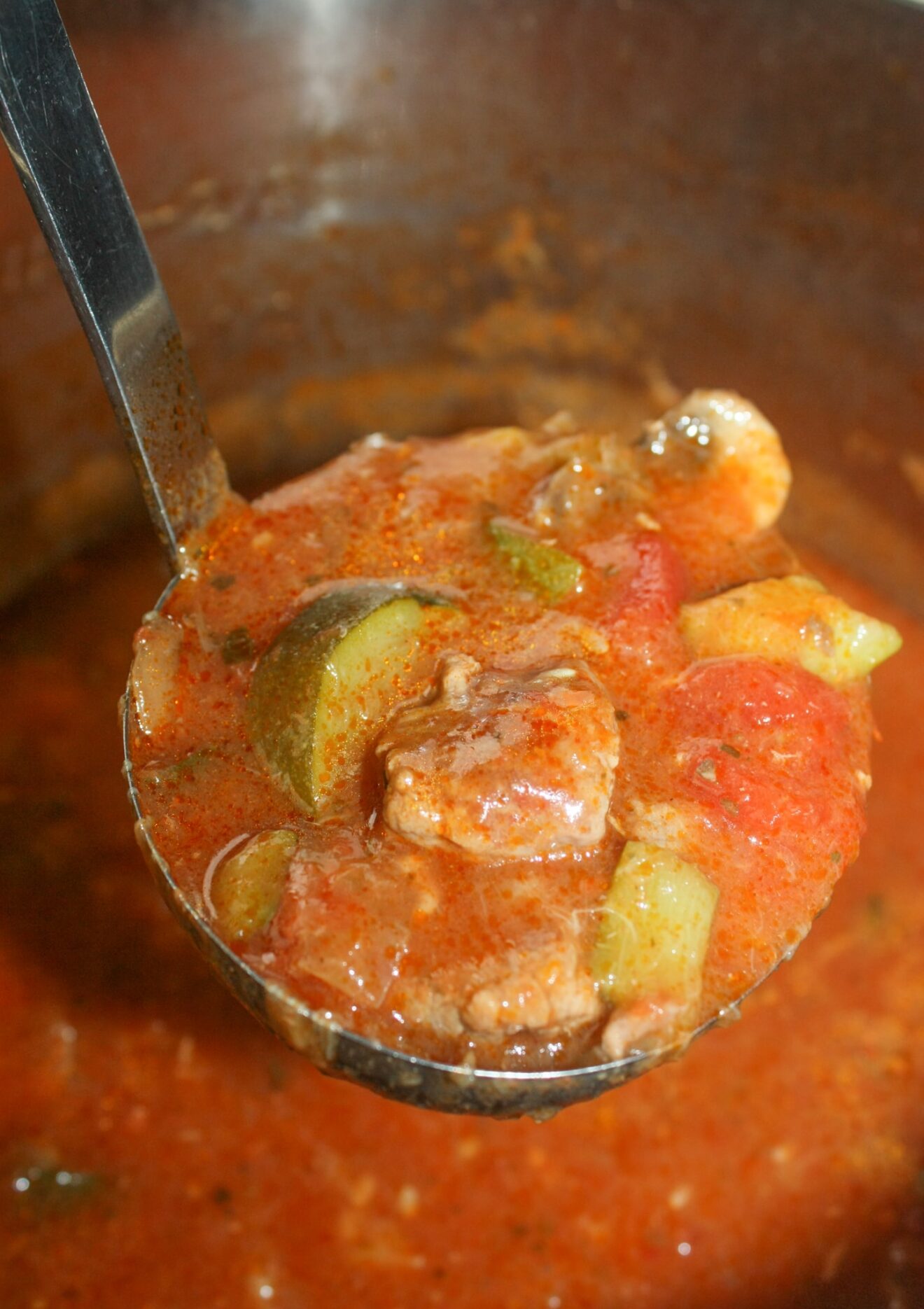 Instant Pot Zucchini & Beef with Rice Kiss Gluten Goodbye