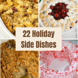 22 Holiday Side Dishes, Easter side dishes, Christmas side dishes, Thanksgiving side dishes, gluten free side dishes, side dish recipes, easy side dishes