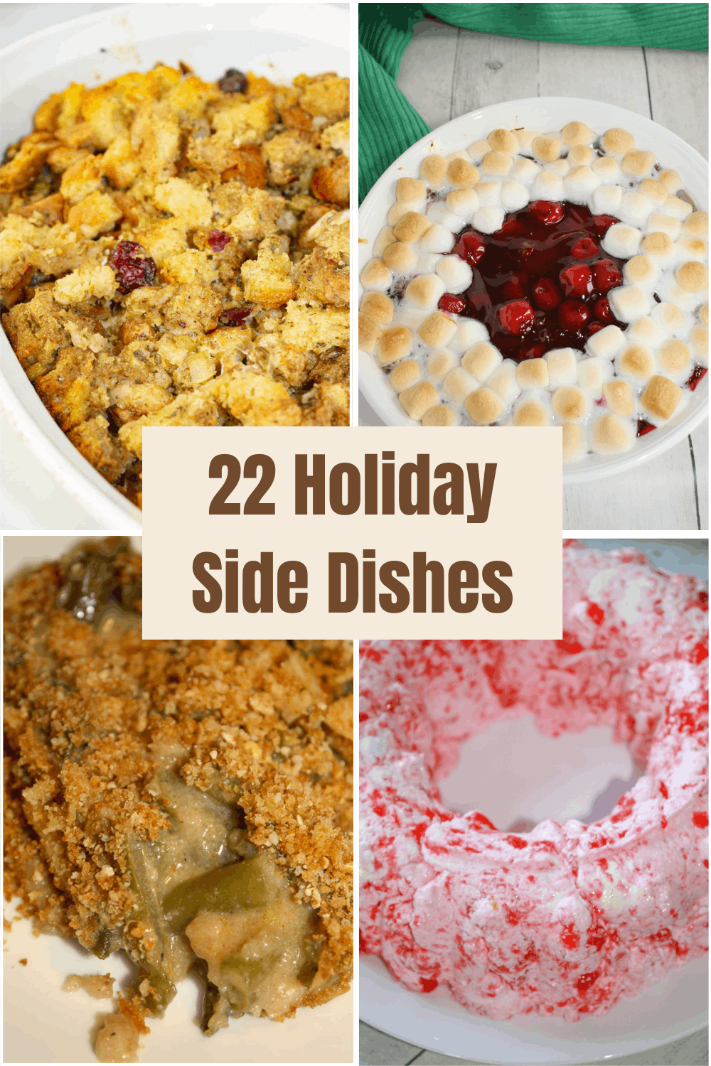 22 Holiday Side Dishes,  Easter side dishes, Christmas side dishes, Thanksgiving side dishes, gluten free side dishes, side dish recipes, easy side dishes