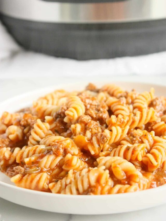 How to Make Instant Pot Salsa Verde Pasta – Gluten Free