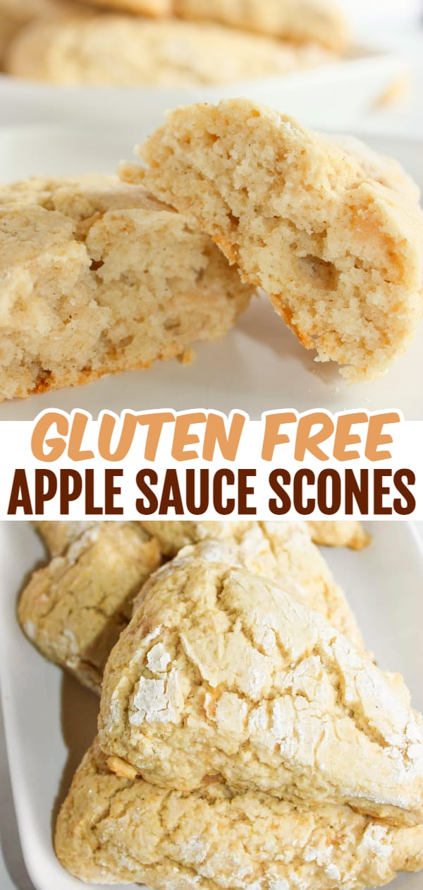 Turn some of your apple harvest into Chunky Apple Sauce.  Then take the results and bake up a quick batch of Apple Sauce Scones to complement your coffee or tea any time of the day.
