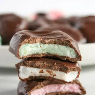 Peppermint Patties are a nice refreshing treat as an afternoon pick me up or following an evening meal.  These gluten free candies are a great addition to your holiday dessert tray.