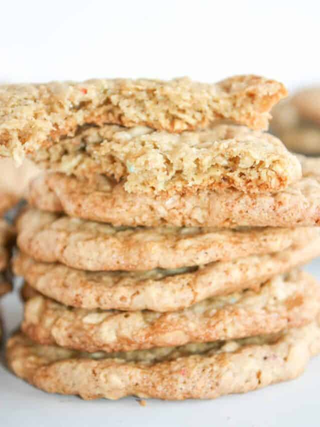 Almond Flour Oatmeal Cookies