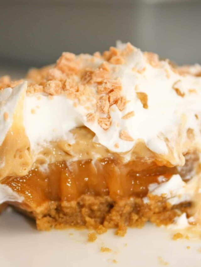 Layered Butterscotch Pudding Dessert