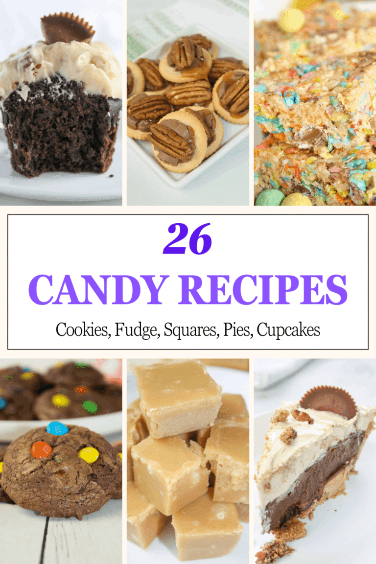 26 Candy Recipes, candy round-up, easy candy recipes, gluten free recipes using candy, best recipes using candy, left over candy recipes, candy recipes you'll want to eat all year long, recipe round-up using candy