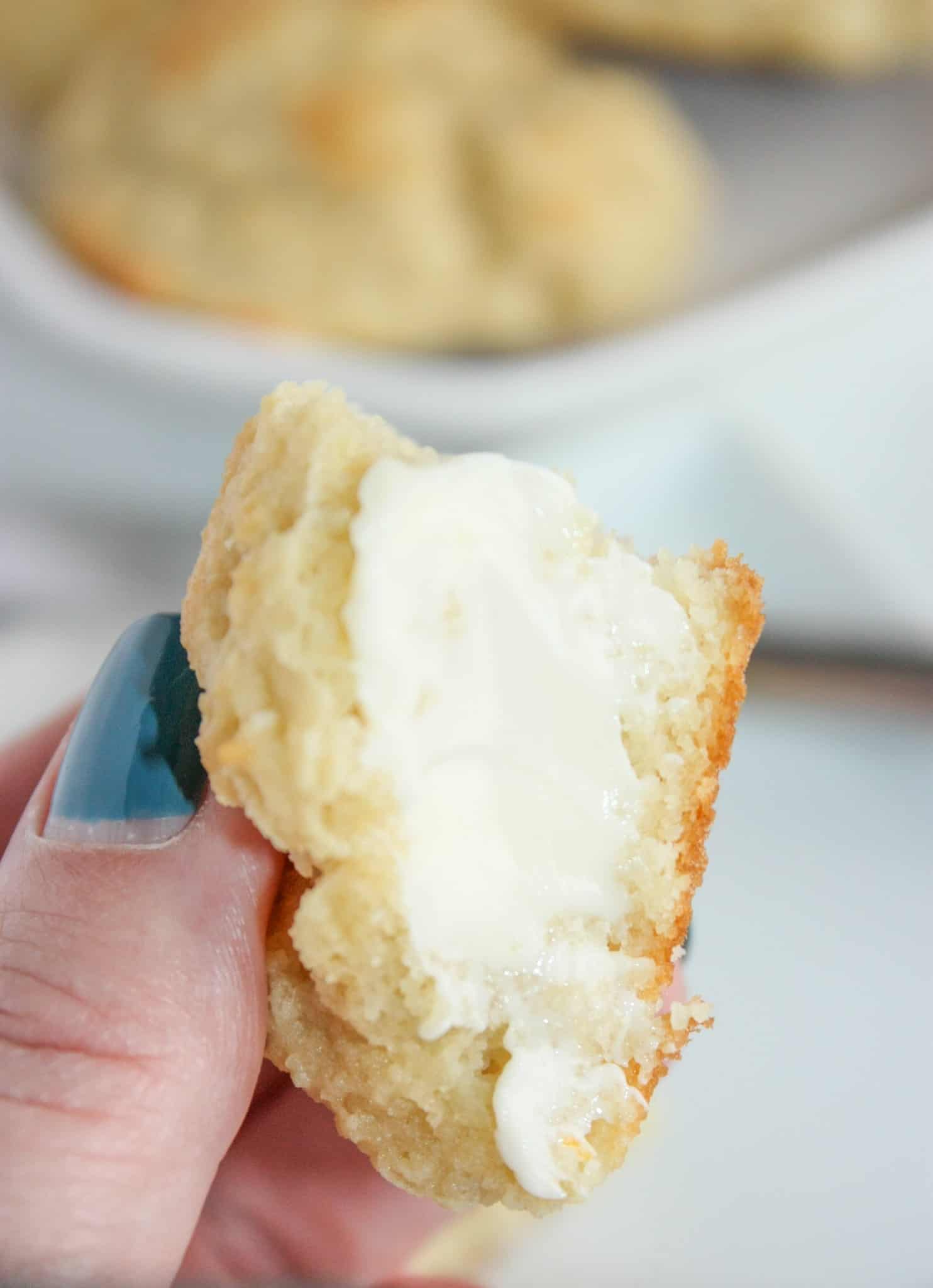 Looking for a quick gluten free biscuit recipe?  These Almond Flour Biscuits are the perfect choice.  This easy bread recipe makes a nice fluffy biscuit.