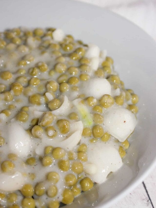 How To Make Creamed Peas – Dairy Free