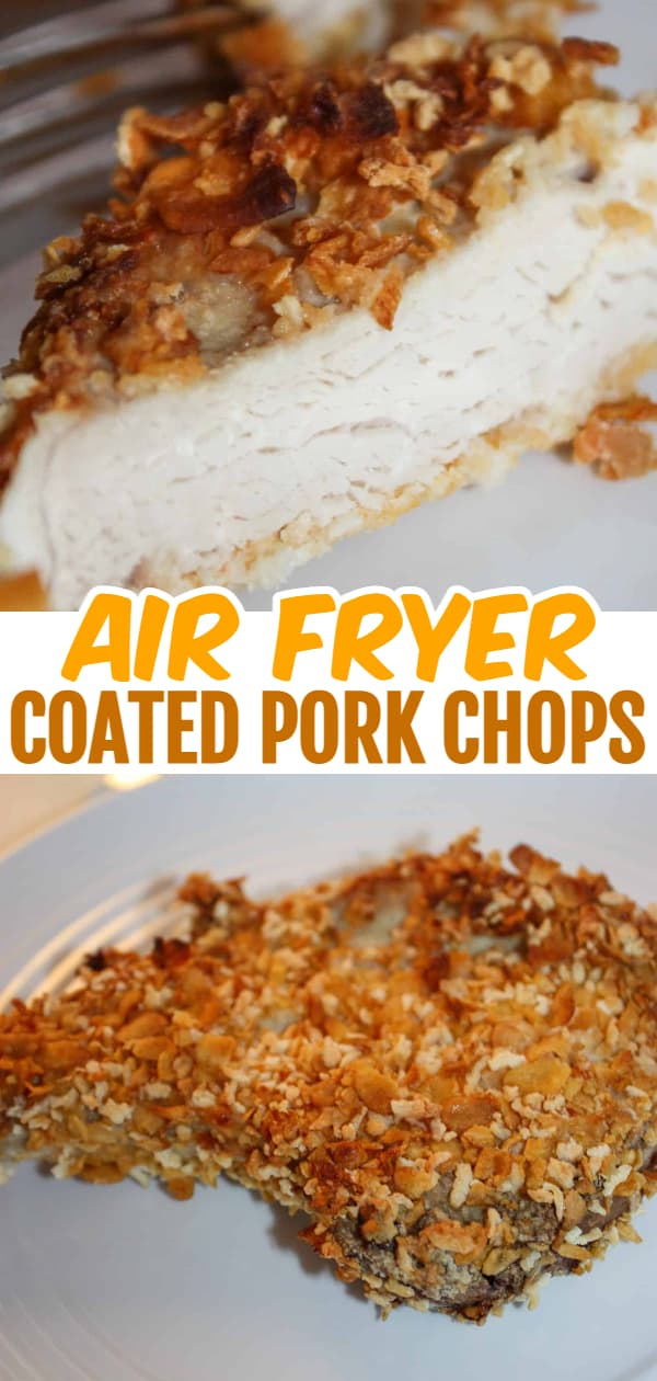 Air Fryer Coated Pork Chops is an easy dinner recipe that can quickly be prepared any night of the week.