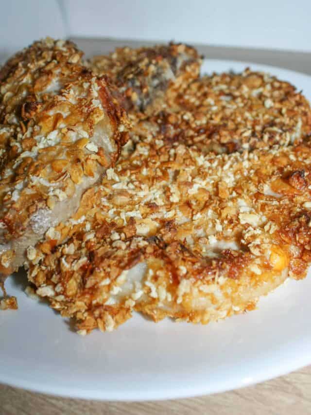 Air Fryer Coated Pork Chops Recipe