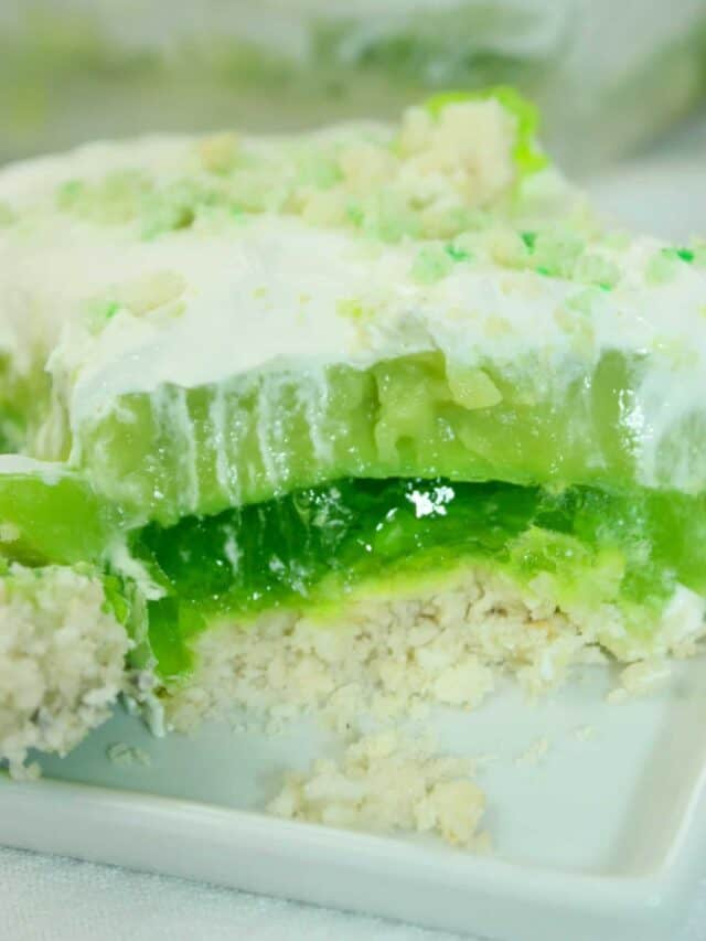 Layered Lime Dessert Squares Recipe