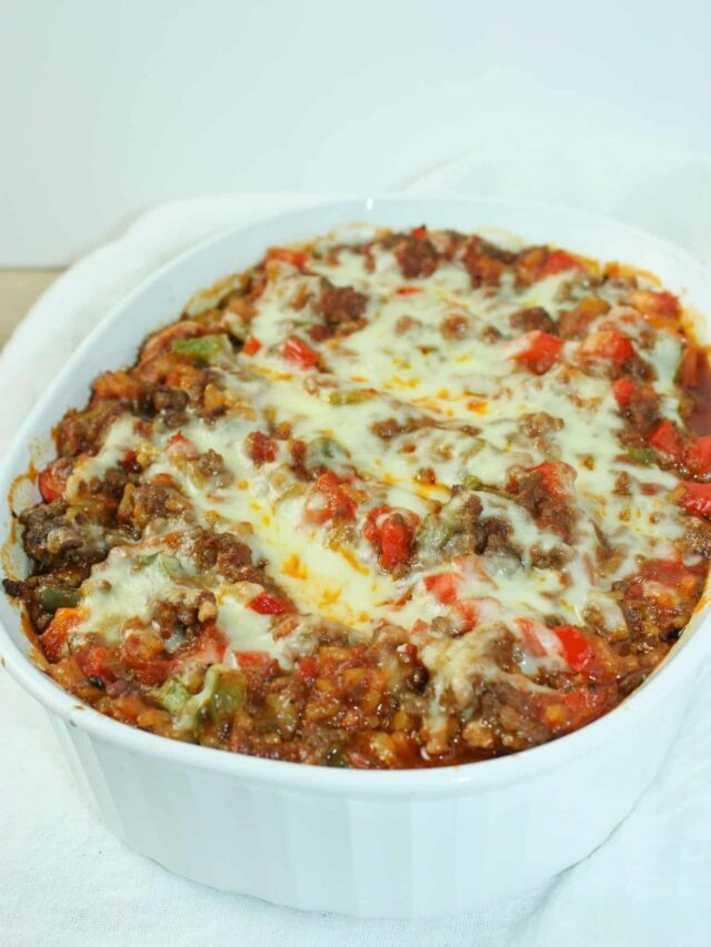 How to Make Undone Stuffed Peppers Casserole