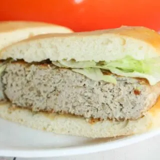 Gluten Free Chicken Patties is a delicious and versatile recipe.  So quick and easy to prepare on a week night but dress these patties up with mashed potatoes, gravy and vegetables for a tasty Sunday dinner.