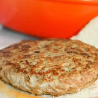 Gluten Free Chicken Patties is a delicious and versatile recipe.  So quick and easy to prepare on a week night but dress these patties up with mashed potatoes, gravy and vegetables for a tasty Sunday dinner.