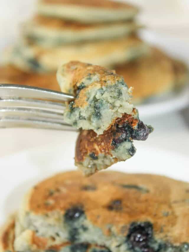 Gluten Free Blueberry Pancakes Recipe