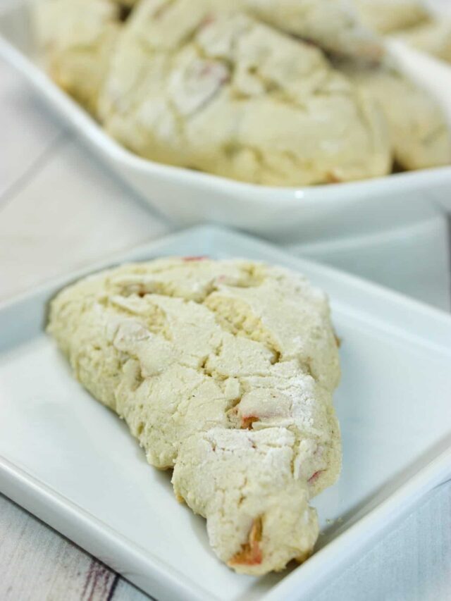 Rhubarb Scones Recipe – Gluten Free