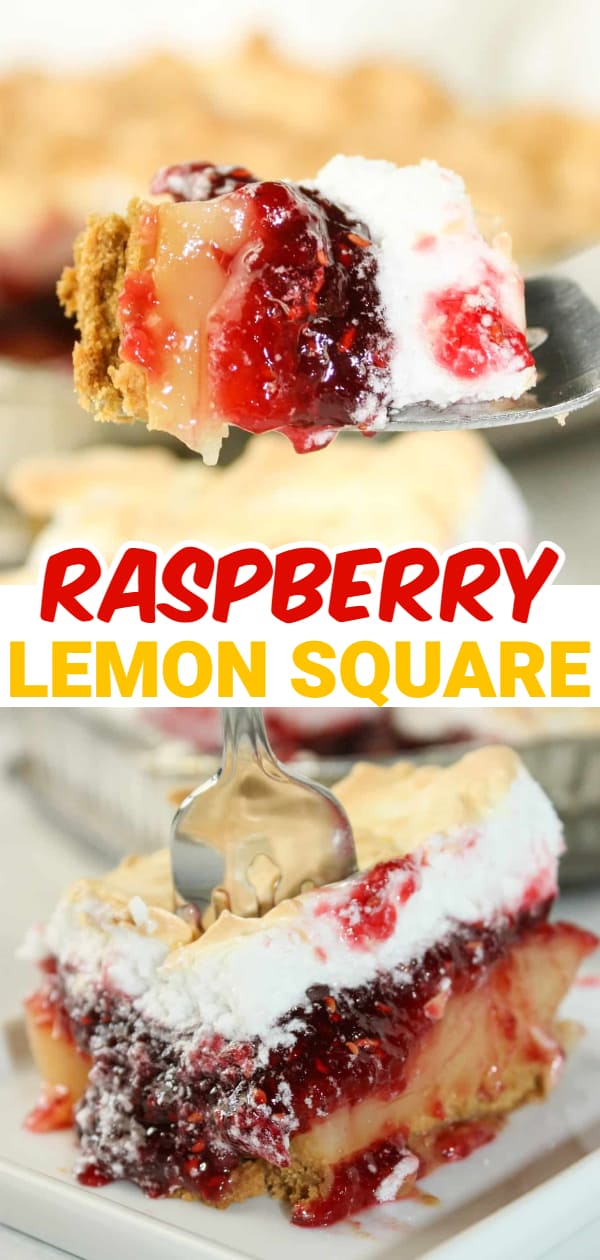 Lemon Raspberry Square is a light, refreshing dessert that makes a great ending to any meal.  This easy dessert is a tasty treat that really hits the spot in the spring and summer weather.