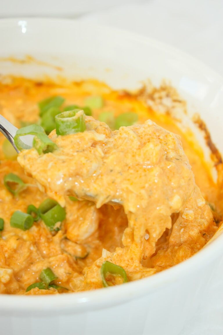 Dairy Free Buffalo Chicken Dip is an easy and delicious appetizer recipe.  I have been craving this dip since I had to limit my dairy intake.