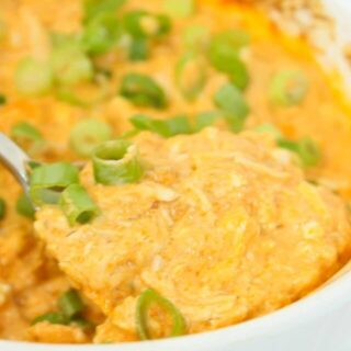 Dairy Free Buffalo Chicken Dip is an easy and delicious appetizer recipe.  I have been craving this dip since I had to limit my dairy intake.