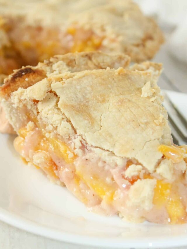 How to Make Gluten Free Peach  Pie