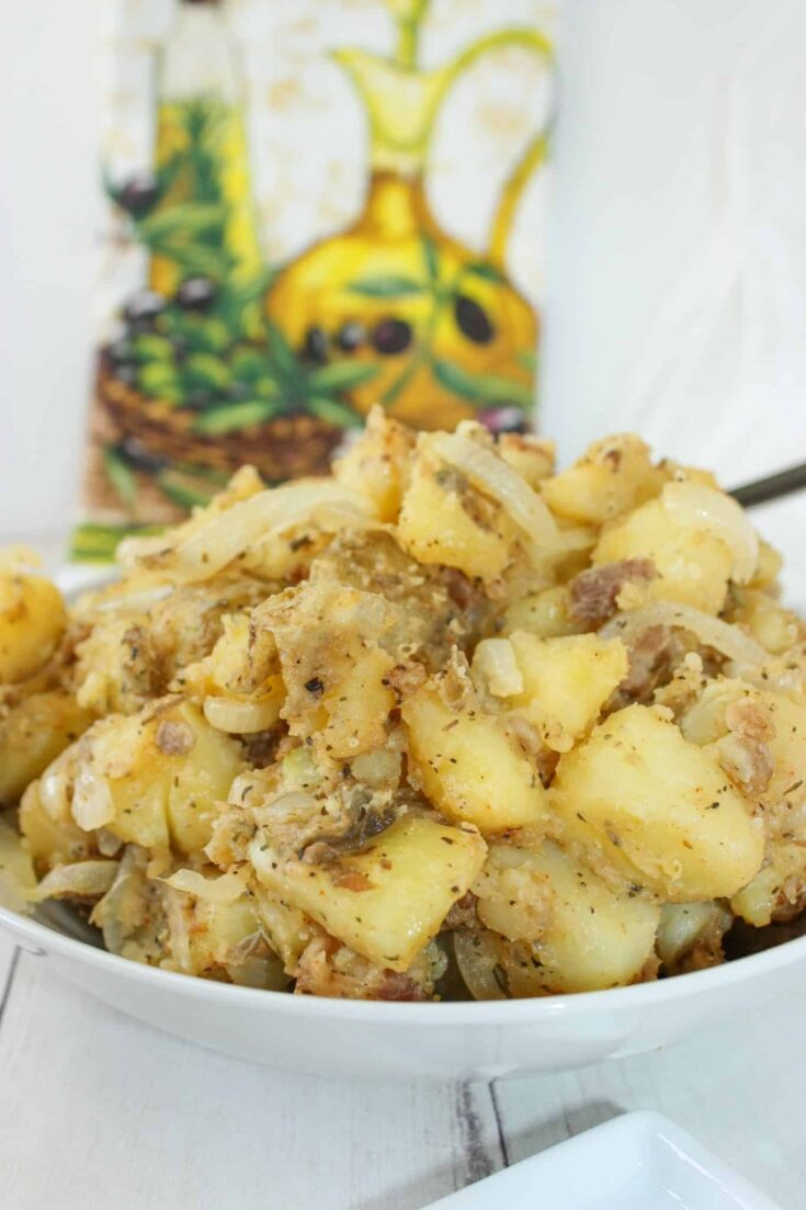 Instant Pot Breakfast Potatoes make a great side dish for breakfast but are also a delicous potato recipe for any meal of the day.
