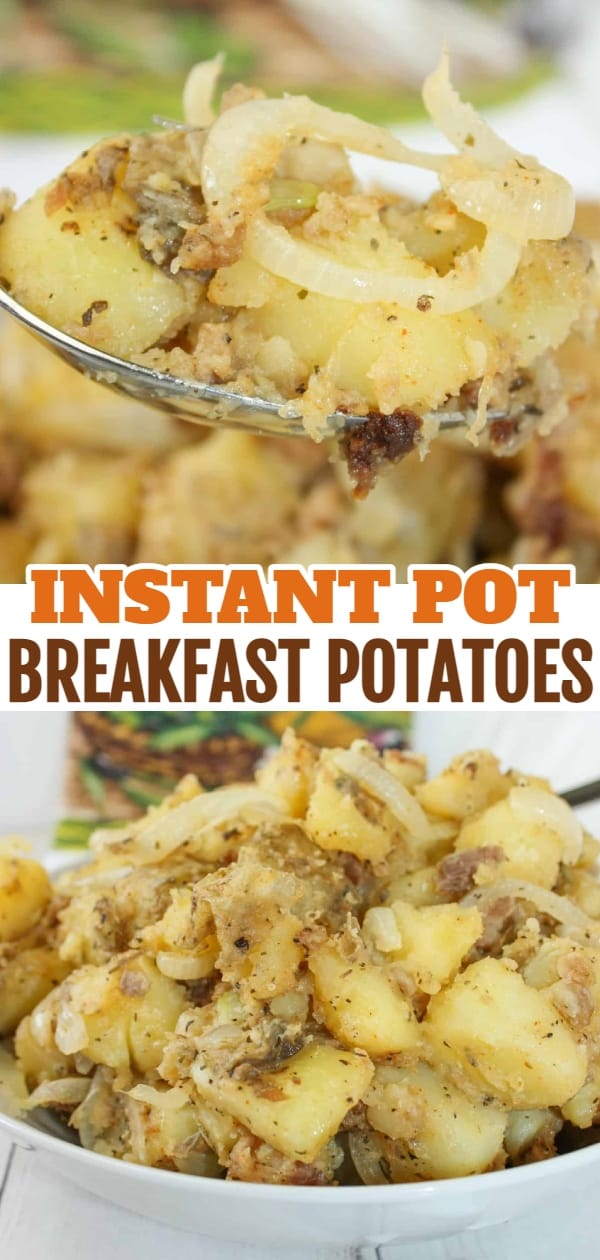 Instant Pot Breakfast Potatoes make a great side dish for breakfast but are also a delicous potato recipe for any meal of the day.