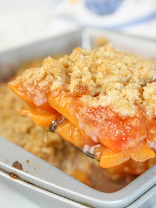 How to Make Gluten Free Peach Crisp