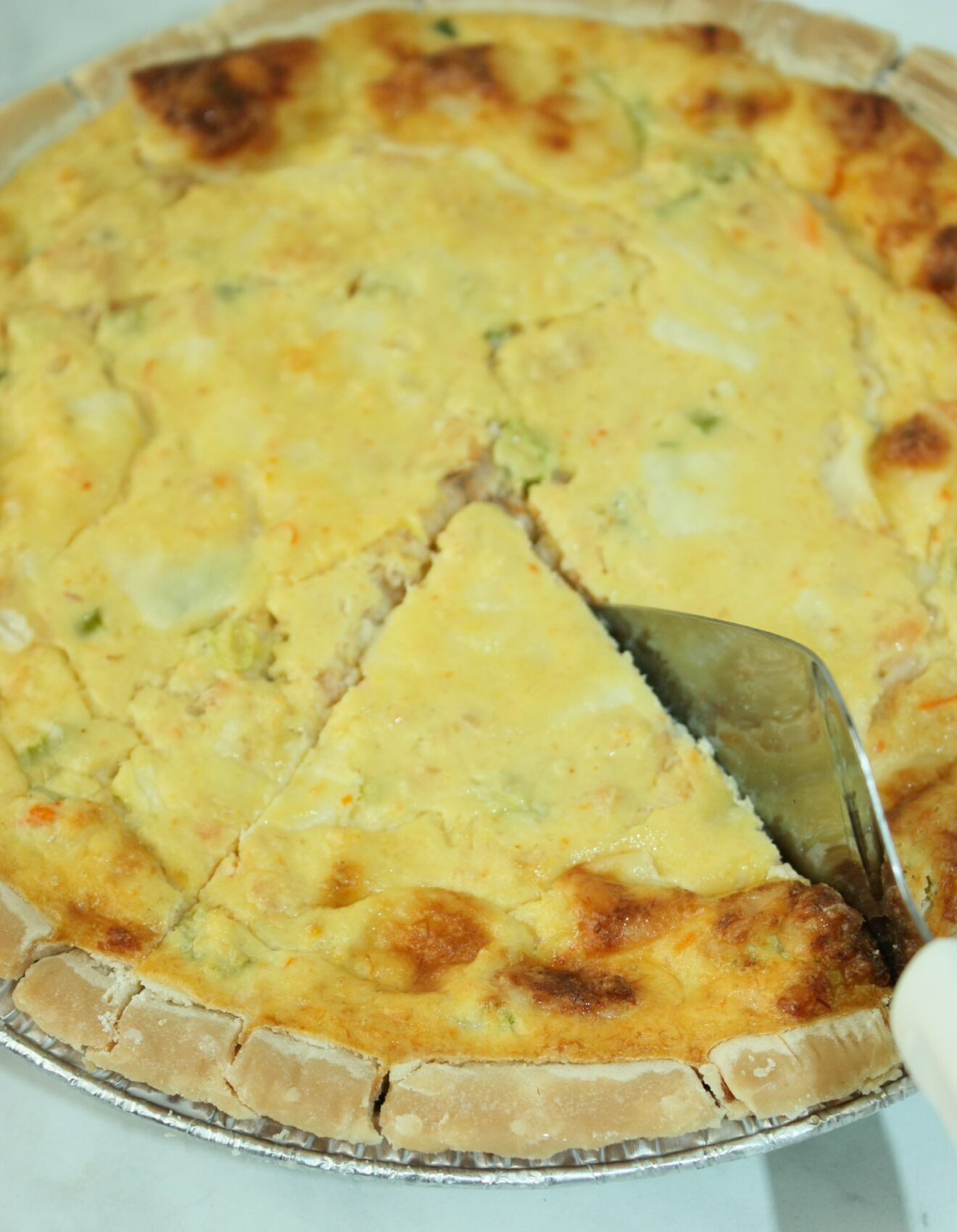 Seafood Quiche Kiss Gluten Goodbye
