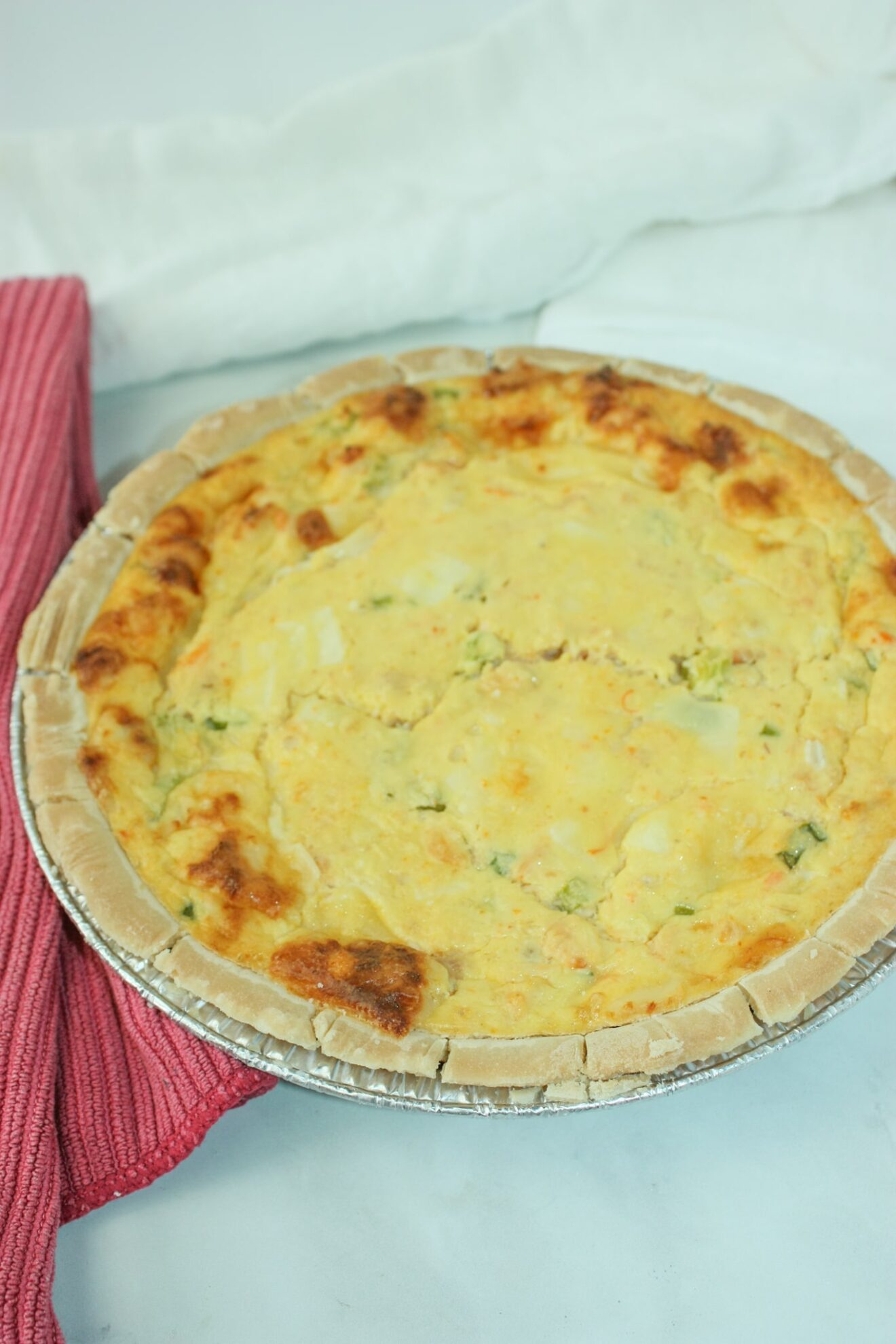 Seafood Quiche Kiss Gluten Goodbye