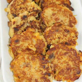 Looking for another way to serve up a side of turnip at your next Holiday gathering?  These Turnip Patties are a great way to present turnip any time of the year!