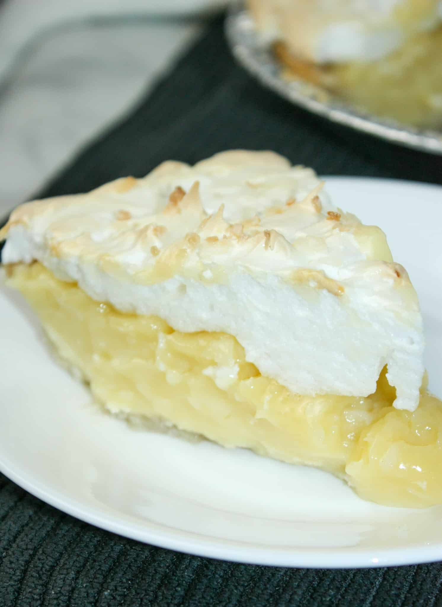 I have been missing one of my favourite pies due to gluten and dairy intolerance.  This version of Coconut Cream Pie was a delicious treat for me, as well as for those without any intolerances.