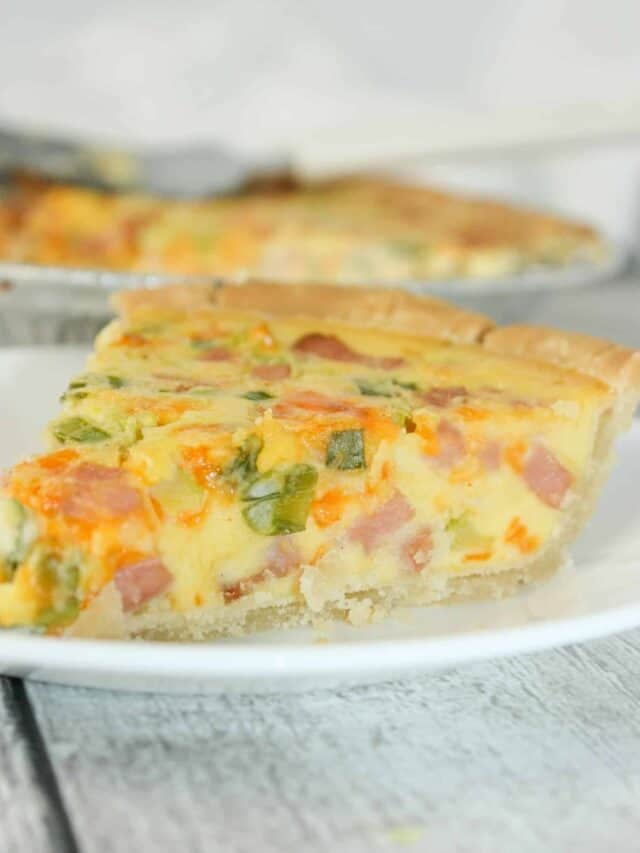 How to Make Ham and Cheese Quiche