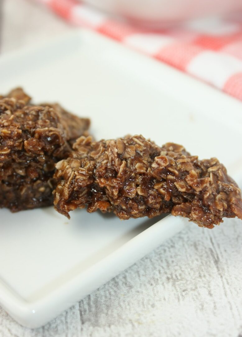 No Bake Chocolate Peanut Butter Cookies Kiss Gluten Goodbye