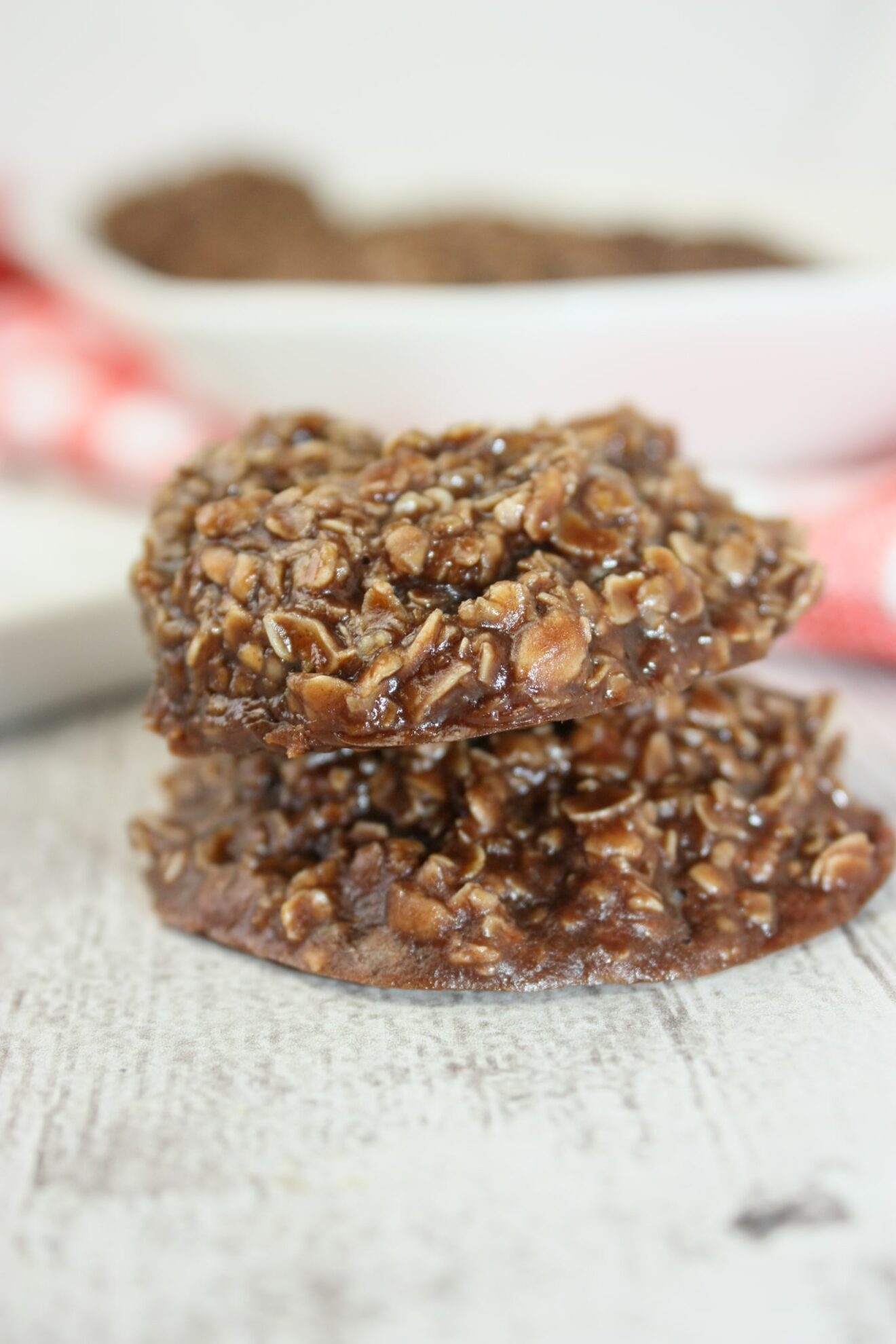 No Bake Chocolate Peanut Butter Cookies Kiss Gluten Goodbye