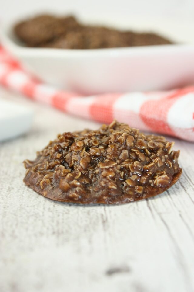 No Bake Chocolate Peanut Butter Cookies Kiss Gluten Goodbye