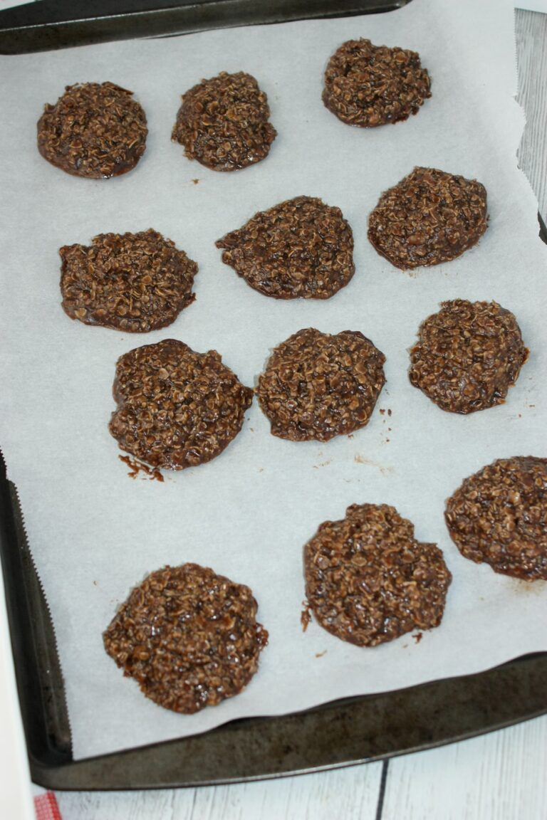 No Bake Chocolate Peanut Butter Cookies Kiss Gluten Goodbye
