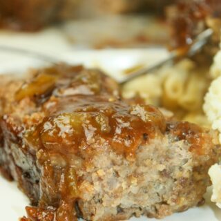 This Venison Meatloaf recipe is an easy and quick recipe to prepare at the end of your day.  The addition of some salsa verde, gives this wild game recipe an extra kick.