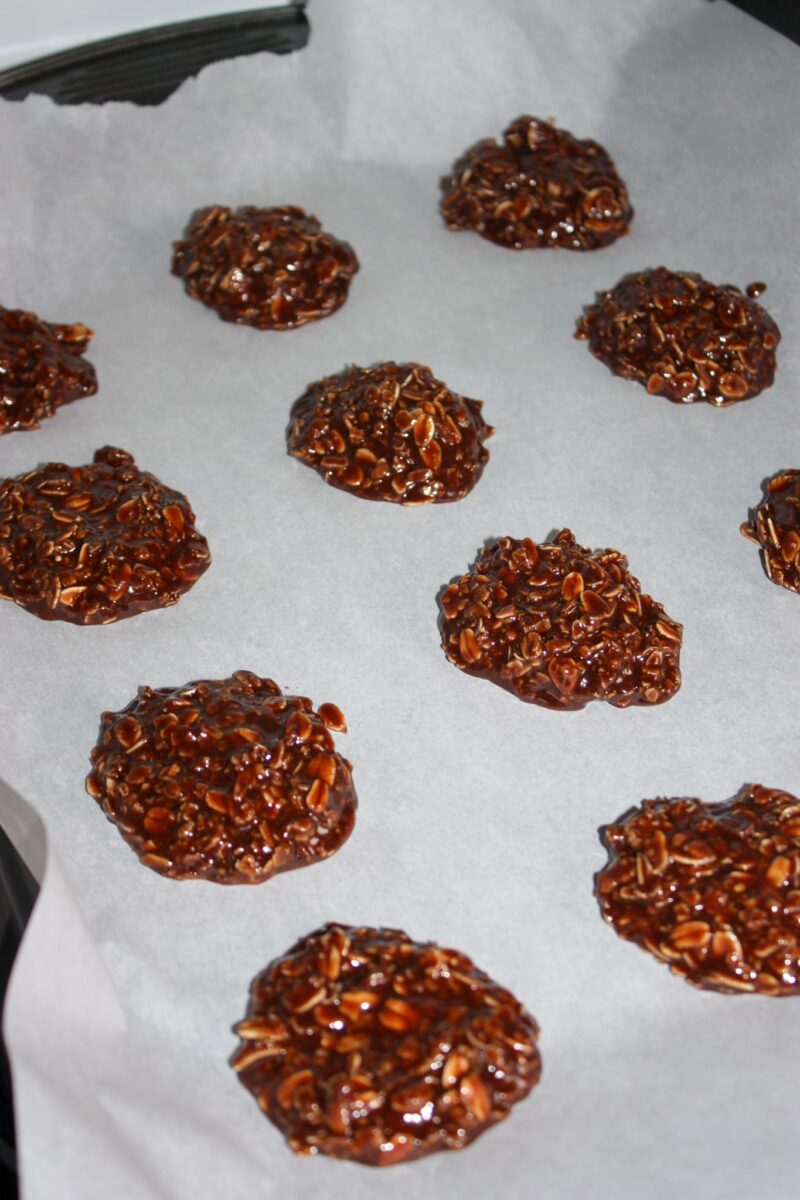 No Bake Chocolate Peanut Butter Cookies Kiss Gluten Goodbye