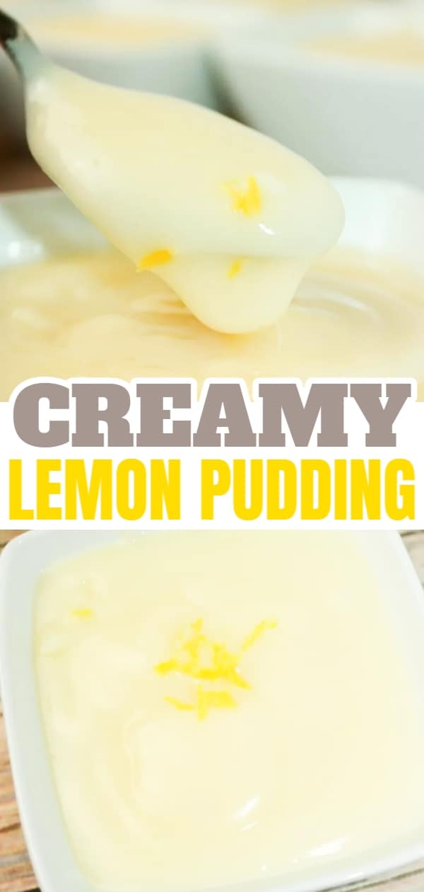 Creamy Lemon Pudding is a light and refreshing dessert.  This quick to prepare recipe is easily made dairy free with the use of almond milk.