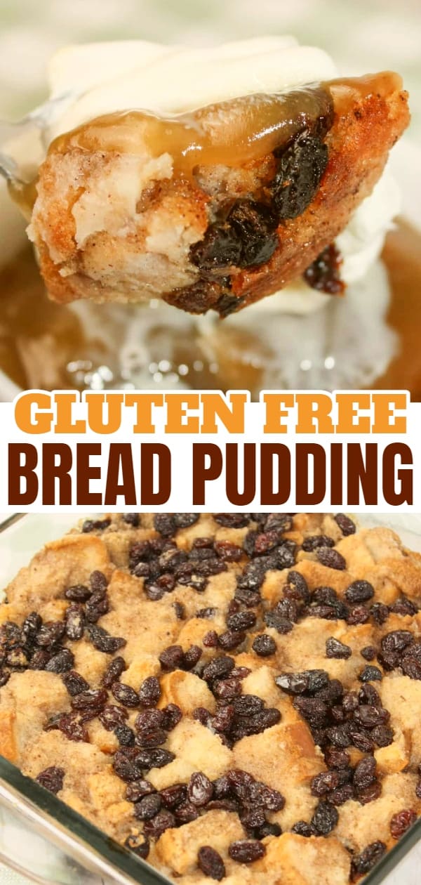 Bread Pudding is an economical and traditional dessert in many homes.  It is very easy to make this pudding recipe gluten free and if necessary dairy free.