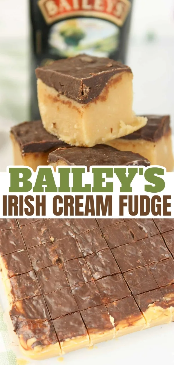 Irish Cream Fudge is a creamy, decadent treat that will earn you rave reviews.  This easy recipe does not require a candy thermometer and can be made in minutes.
