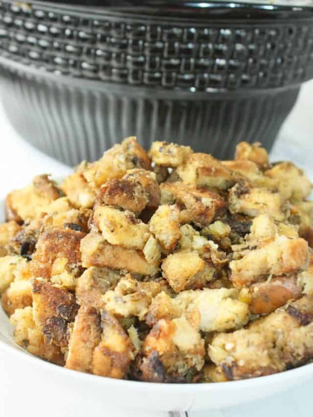 Crock Pot Stuffing Recipe – Gluten Free