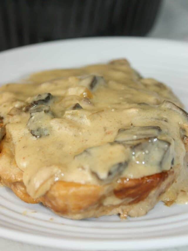 Crock Pot Pork Chops with Mushrooms Recipe