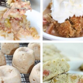 Rhubarb Collage