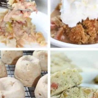 Rhubarb Collage